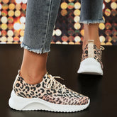 Tênis Casual Urban Leopard Feminino