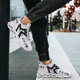 Tênis Esportivo LightStride Masculino, Cor Branco, Calçado Masculino - Tênis Esportivo, Lovedema