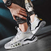 Tênis Esportivo Running Masculino, Cor Branco, Calçado Masculino - Tênis Esportivo, Lovedema