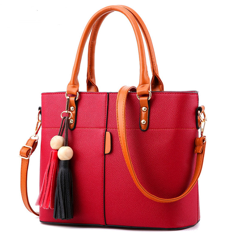 Bolsa Transversal Elegante, Cor Vinho Tinto, Bolsa Feminina, Lovedema