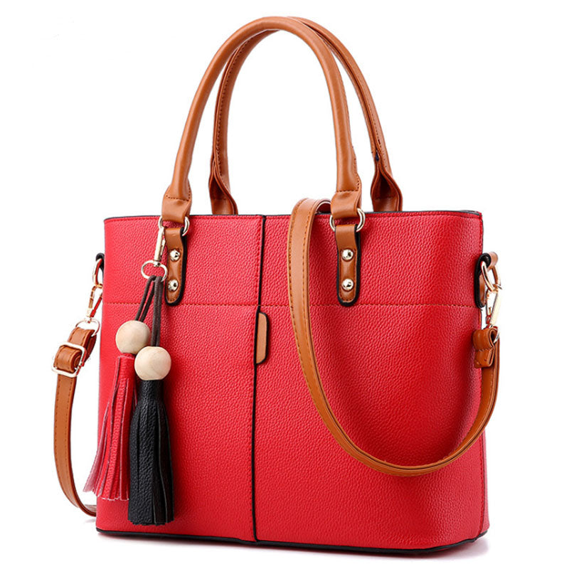 Bolsa Transversal Elegante, Cor Vermelho, Bolsa Feminina, Lovedema