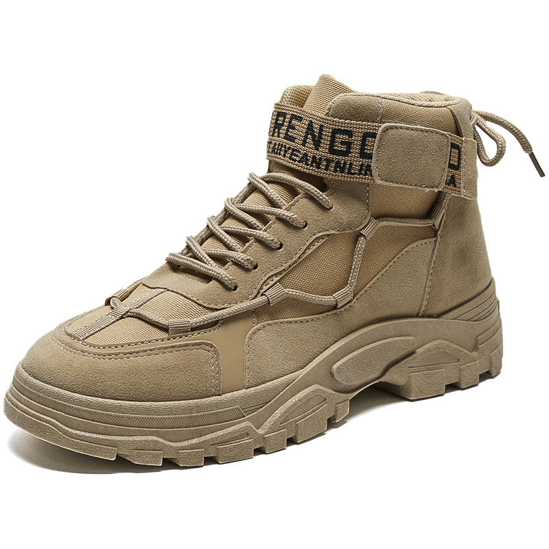 Bota Casual Bold Explorer Masculino, Cor Cáqui, Calçado Masculino - Bota Casual, Lovedema