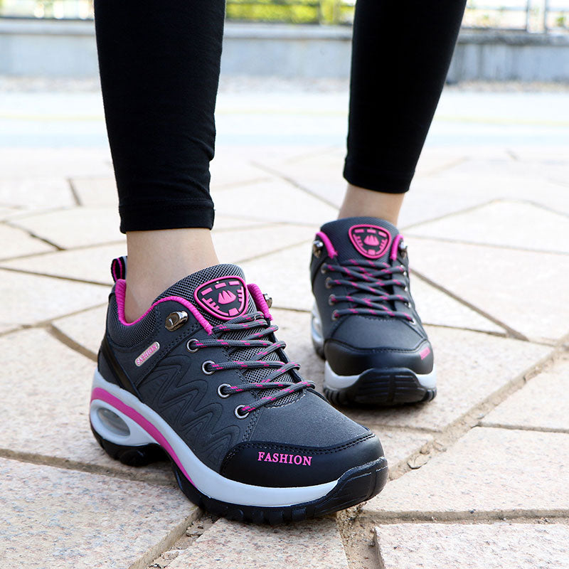 Tênis Esportivo Aurora Flex Feminino, Cor Cinza Escuro, Calçado Feminino - Tênis Esportivo, Lovedema