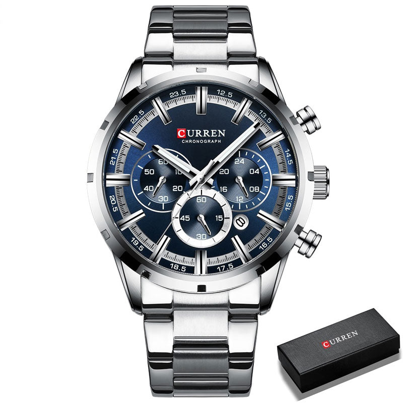 Relógio Masculino Curren Prime Quartzo