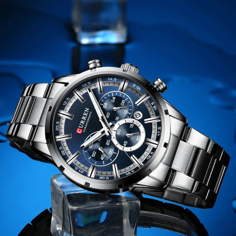 Relógio Masculino Curren Prime Quartzo