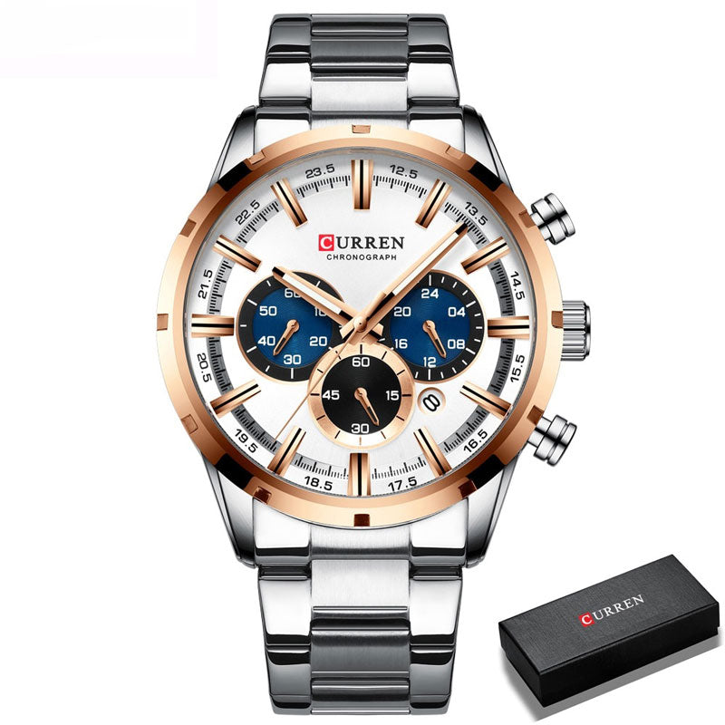 Relógio Masculino Curren Prime Quartzo