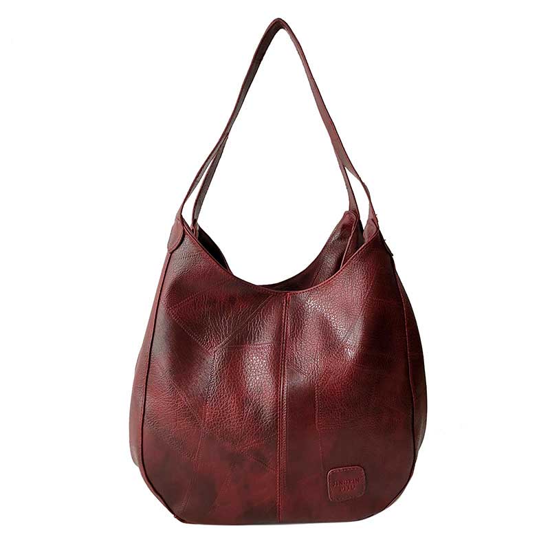 Bolsa Vintage Elegance, Cor Vermelho, Bolsa Feminina, Lovedema