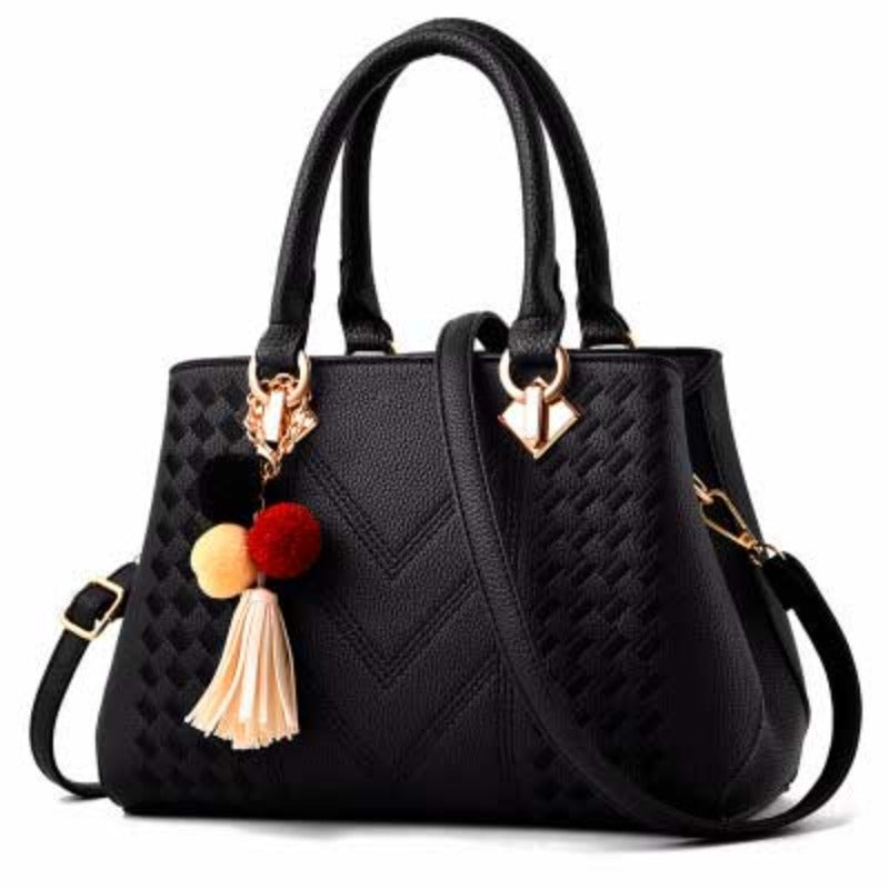 Bolsa Diamond Transversal, Cor Preto, Bolsa Feminina, Lovedema